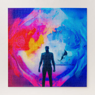 Puzzle Debout dans les couleurs