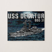 Puzzle Décatur, destroyer de missiles guidés (Horizontal)