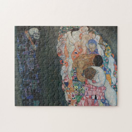 Puzzle Décès et vie Gustav Klimt (Horizontal)