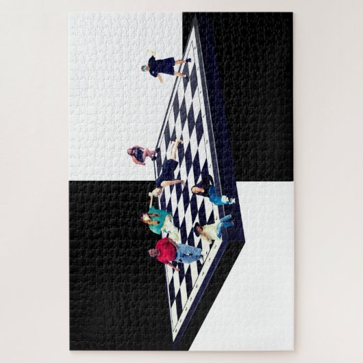 Puzzle d'échecs 1014 pièces (Vertical)