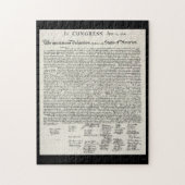 Puzzle Déclaration d'indépendance (Vertical)