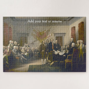 Puzzle "Déclaration d'indépendance", 1776, John Trumbul