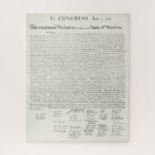 Puzzle Déclaration d'indépendance, États-Unis, (Vertical)
