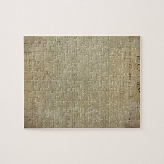 Puzzle Déclaration d'indépendance originale (Horizontal)