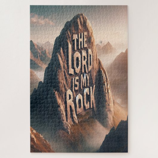 Puzzle Déclaration divine : Le Seigneur est mon roc (Vertical)