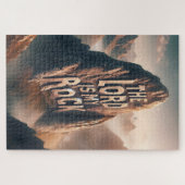 Puzzle Déclaration Divine : Le Seigneur Est Mon Rocher (Horizontal)