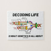 Puzzle Décoder La Vie Est Ce Que La Génétique Veut Dire (Horizontal)