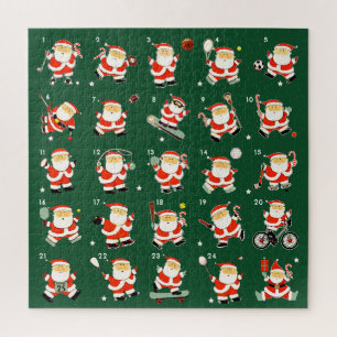 Puzzle Décompte des sports de Noël
