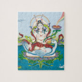 Puzzle DÉCONCERTEZ EN ÉTAIN - Tara, se protégeant contre (Vertical)