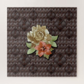 Puzzle Décor académique en cuir 3D (Horizontal)
