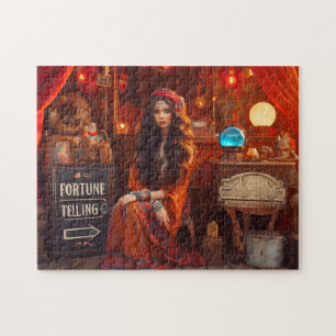 Puzzle Décor bohème de soirée enchantée de mystique psych