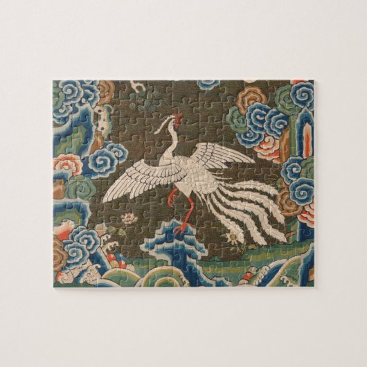 Puzzle Décor d'antiquité chinois d'oiseaux (Horizontal)