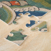 Puzzle Décor d'antiquité chinois d'oiseaux (Côté)