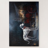 Puzzle Décor de Noël Dalmatien Snowy (Vertical)