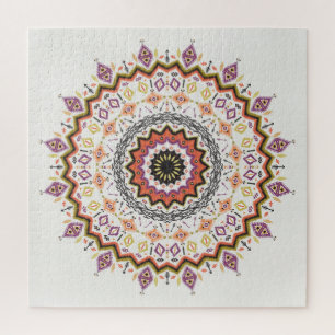 Puzzle Décor ethnique : Ornement autochtone Vintage