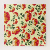 Puzzle Décor fleuri et motif sans charme. (Horizontal)