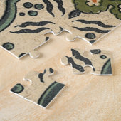 Puzzle Décor Floral Perse Carrelage (Côté)