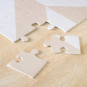 Puzzle Décor géométrique beige clair Motif (Côté)