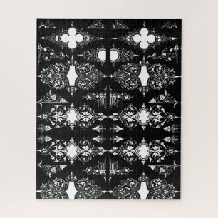 Puzzle Décor gothique antique orné livre standard