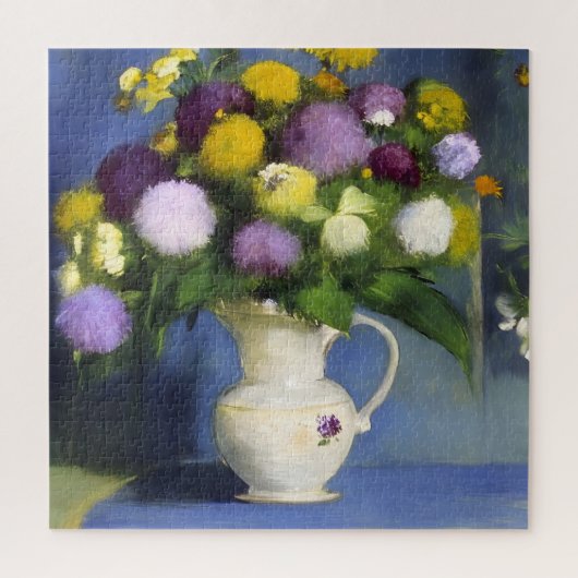 Puzzle Décor mural de fleurs délicates (Vertical)