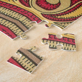 Puzzle Décor oriental : Closeup Abstrait (Côté)