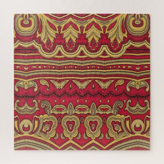 Puzzle Décor oriental : Closeup Abstrait (Vertical)