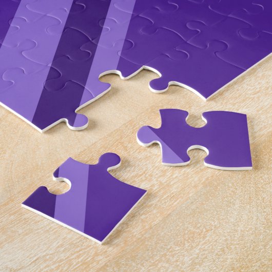 Puzzle Décor Union Jack Accent Violet (Côté)