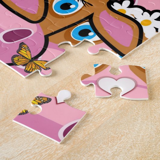 Puzzle Décor Vache (Côté)