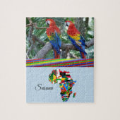 Puzzle décoratif africain (Vertical)