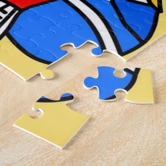 Puzzle décoratif africain (Côté)