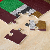 Puzzle décoratif africain (Côté)