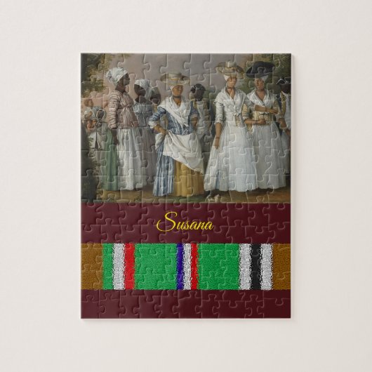 Puzzle décoratif africain (Vertical)