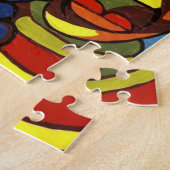 Puzzle décoratif africain (Côté)