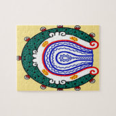 Puzzle décoratif africain (Horizontal)