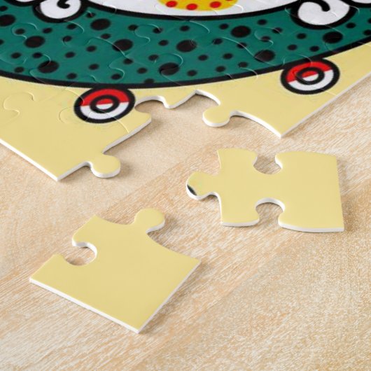 Puzzle décoratif africain (Côté)