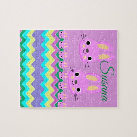 Puzzle décoratif Bunny (Horizontal)