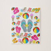 Puzzle décoratif de plage (Vertical)