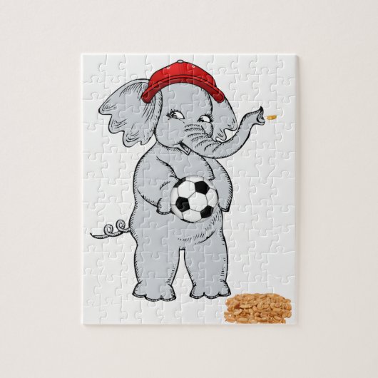 Puzzle décoratif éléphant (Vertical)