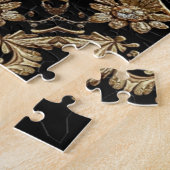 Puzzle décoratif en or (Côté)