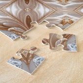 Puzzle décoratif en or (Côté)