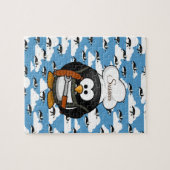 Puzzle décoratif en pingouin (Horizontal)
