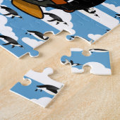Puzzle décoratif en pingouin (Côté)