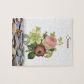 Puzzle décoratif floral (Horizontal)