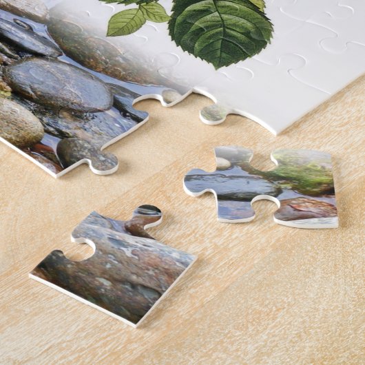 Puzzle décoratif floral (Côté)