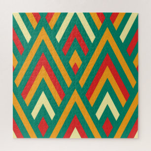 Puzzle Décoratif Géométrique : Vintage Abstrait sans cout