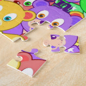 Puzzle décoratif Nounours coloré (Côté)