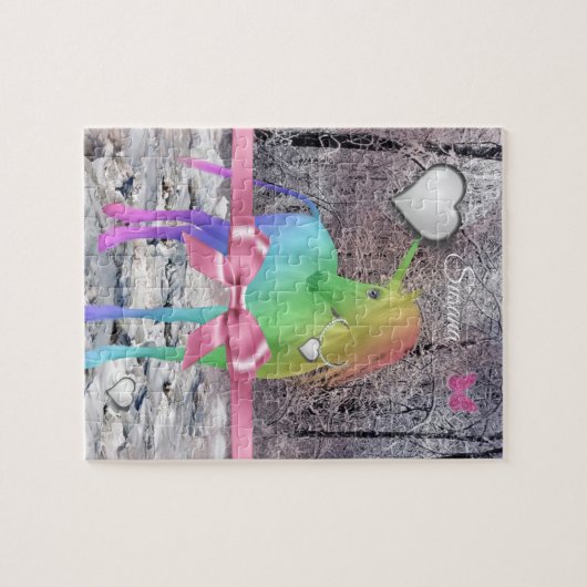 Puzzle décoratif Unicorne (Horizontal)