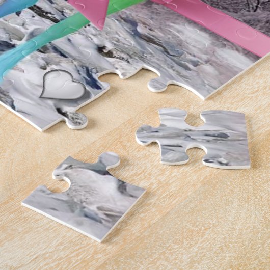 Puzzle décoratif Unicorne (Côté)