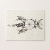 Puzzle Décoration Boho de Dream Catcher (Horizontal)