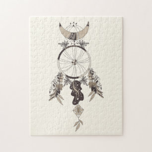 Puzzle Décoration Boho de Dream Catcher